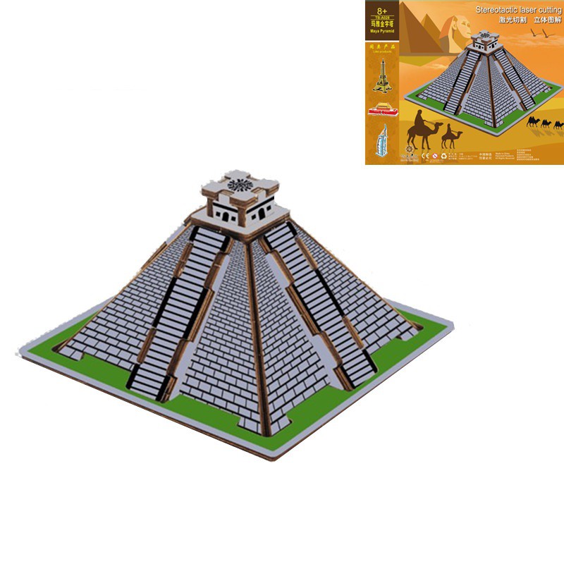 Đồ chơi lắp ráp gỗ 3D Mô hình Kim Tự Tháp Ai Cập