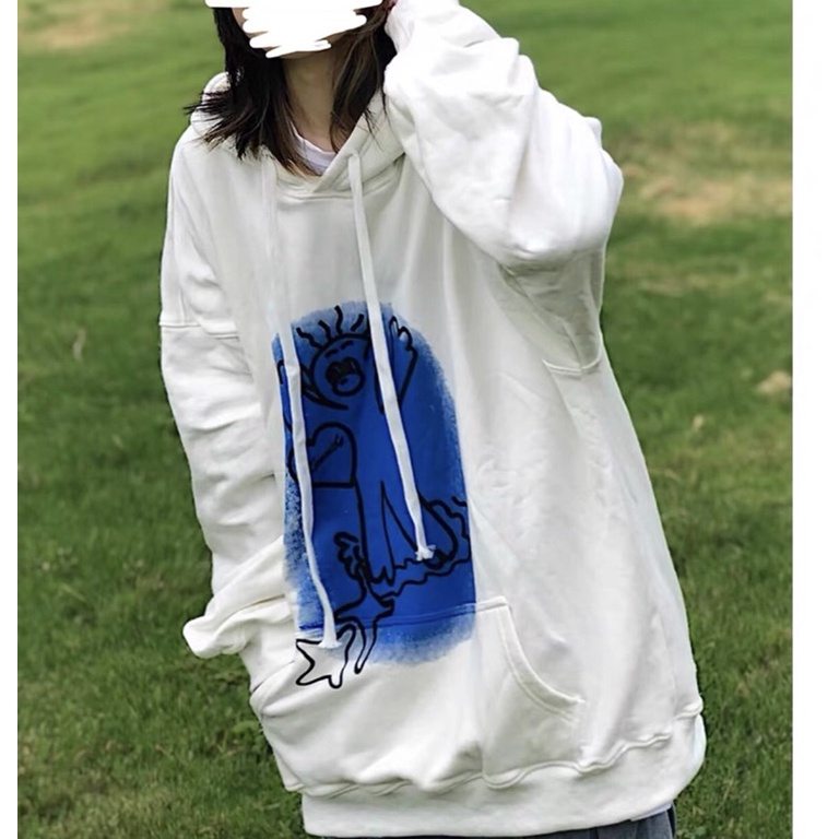 Áo hoodie người tim xanh TT11