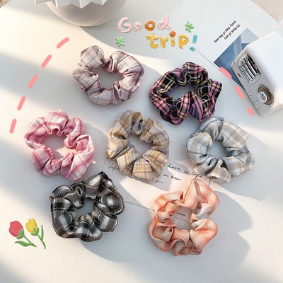 Set 5 dây buộc tóc đơn giản phong cách Hàn Quốc cho nữ