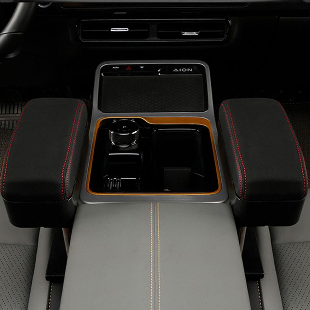 PISTA Giá Đỡ Da Lộn Gắn Chỗ Gác Tay Xe Hơi Giúp Giữ Đồ Gọn Gàng Tiện Dụng