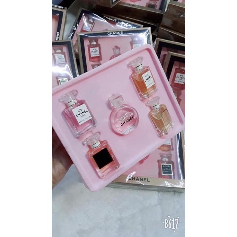 Nước hoa set 5 chai