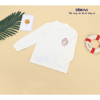 [Mã BMLT30 giảm đến 30K đơn 299K] DA810 Áo cổ 3 phân Kids DOKMA (2-6T)