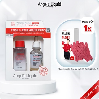 Bộ Huyết Thanh Mờ Nám Dưỡng Trắng Da Chuyên Sâu Angel Liquid Glutathione Whitening Program Special Kit