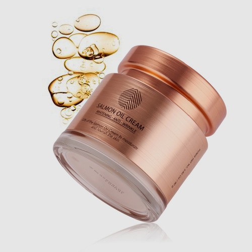 Kem Dưỡng Ẩm, Làm Trắng Da, Chống Lão Hóa Từ Dầu Và Trứng Cá Hồi CRE8SKIN Salmon Oil Cream 80g