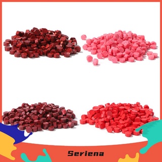 Set 100 hạt sáp đỏ đóng dấu niêm phong bao thư