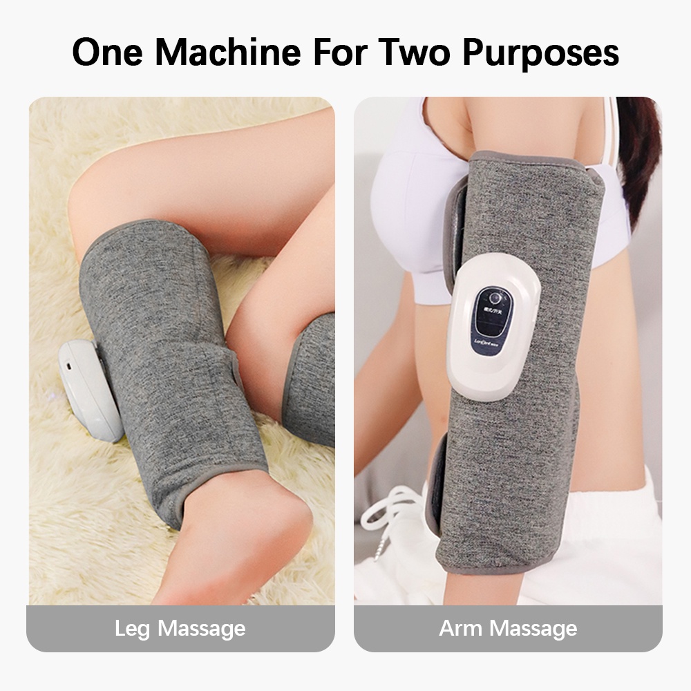 Đệm Massage Toàn Thân / Chân / Cánh Tay / Bắp Chân Bằng Điện Một Mảnh Có Thể Sạc Lại