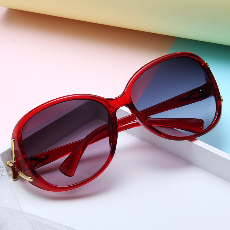Kính mát gọng lớn tròng màu màu gradient thời trang cho nữ