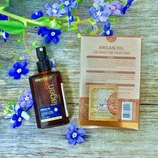 Tinh dầu dưỡng tóc khô yếu haneda collagen argan oil 60ml