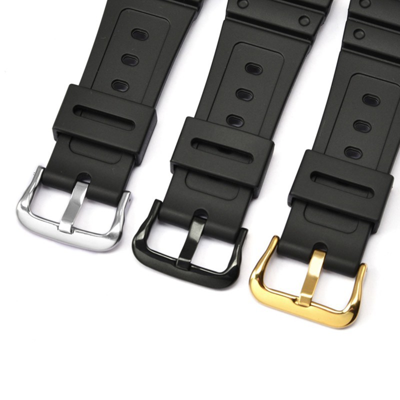 Dây Đeo Đồng Hồ Thể Thao Bằng Tpu Mềm Màu Đen Cho Casio G-Shock Gmw-B5000