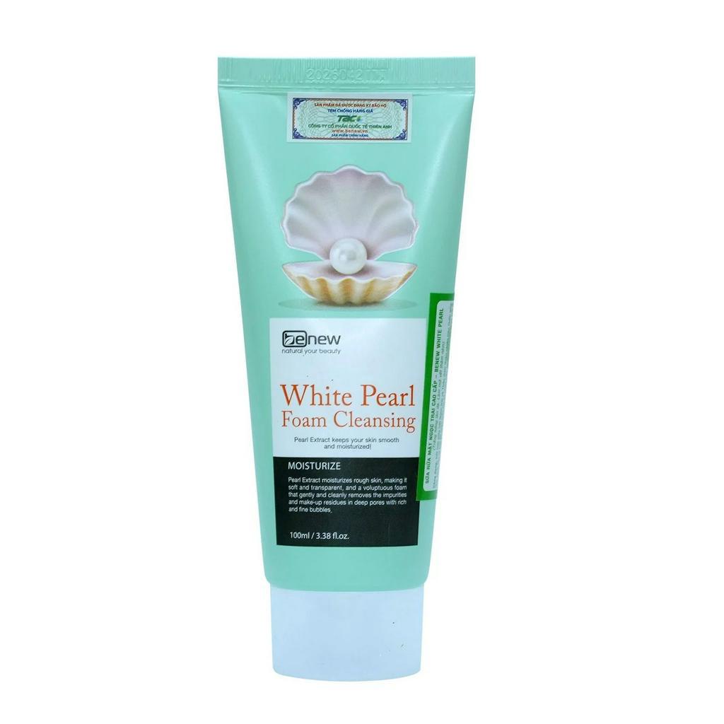 Sữa rửa mặt BENEW White Pearl Foam Cleasing 100 ml