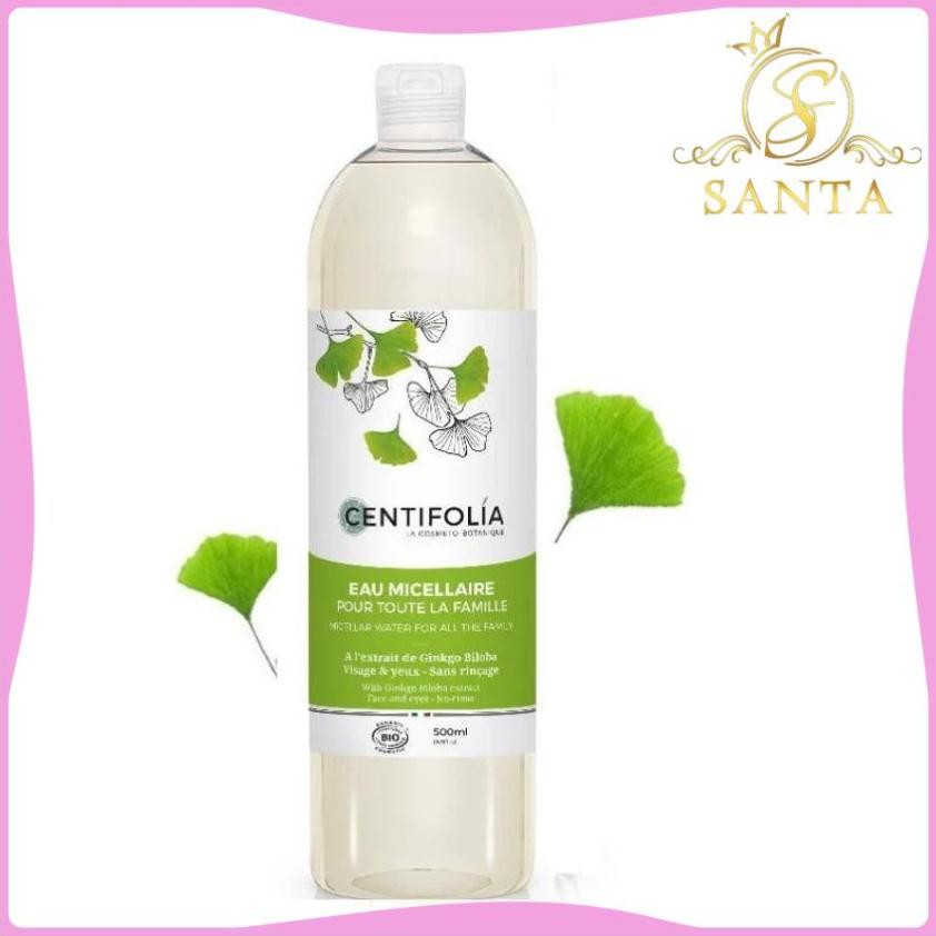 [CHÍNH HÃNG] Nước Tẩy Trang Rau Má Centifolia Micellaire Water Pháp 500ml