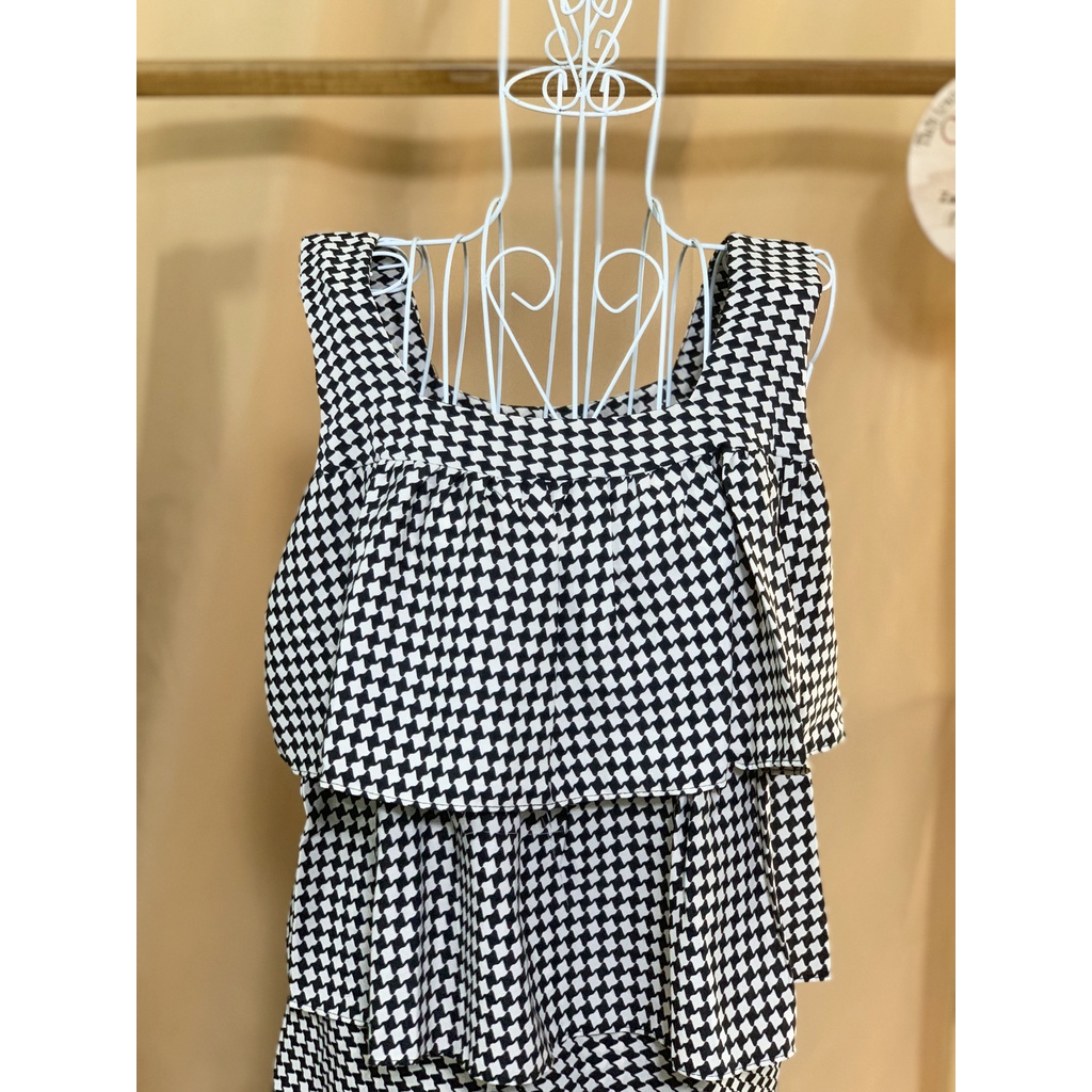 Bộ Pijama Ngủ Voan Lụa Áo 2 Dây 3 Tầng Quần Đùi Cao Cấp Dáng Rộng 65kg Trở Lại Ulzzang