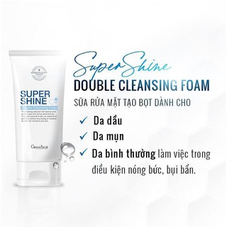 Sữa rửa mặt Cosmeheal SUPERSHINE Double Cleansing Foam & Gentle Milk Cleanser