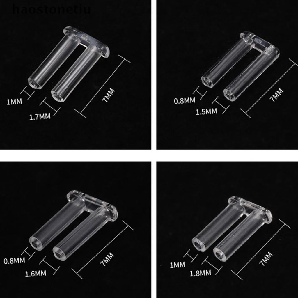 100 Móc cài mắt kính không vành bằng nhựa tiện lợi