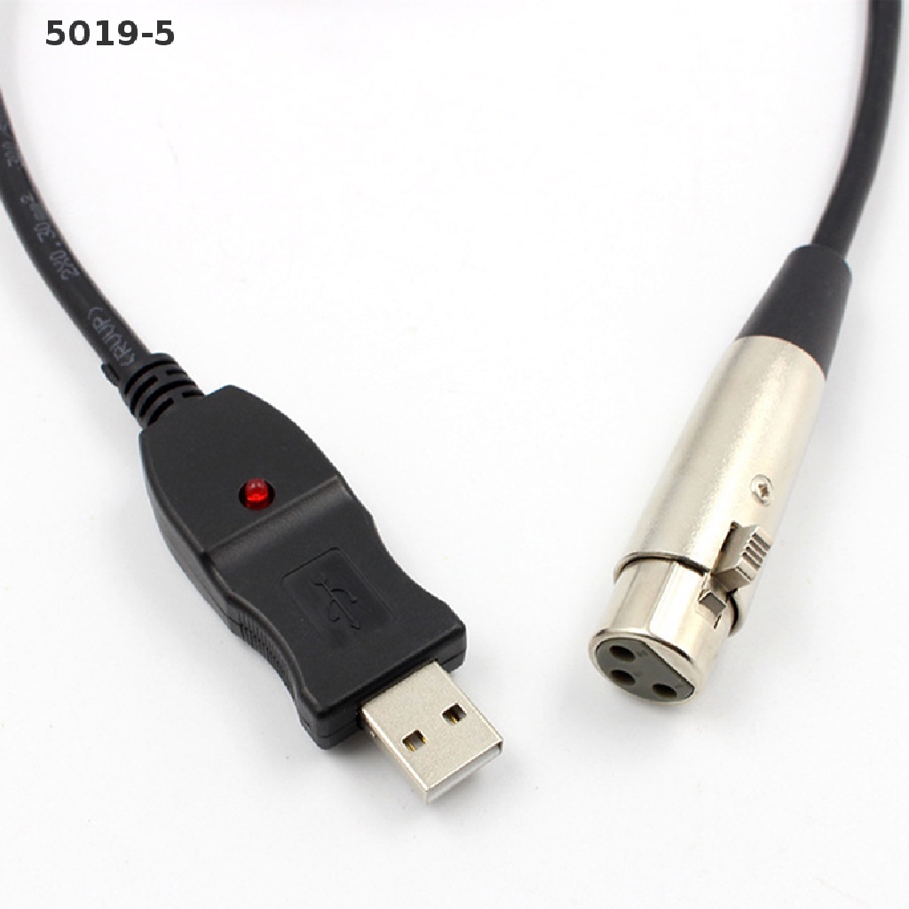 Cáp ChuyểN ĐổI Âm Thanh 5019-5 XLR Lỗ CắM Sang ĐầU CắM USB 10ft