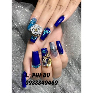 Charm đá đính móng C036