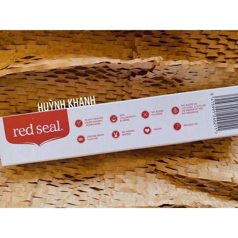 Kem đánh răng Red Seal Baking Soda/ Natural SLS Free/ Propolis/ Smokers của Úc