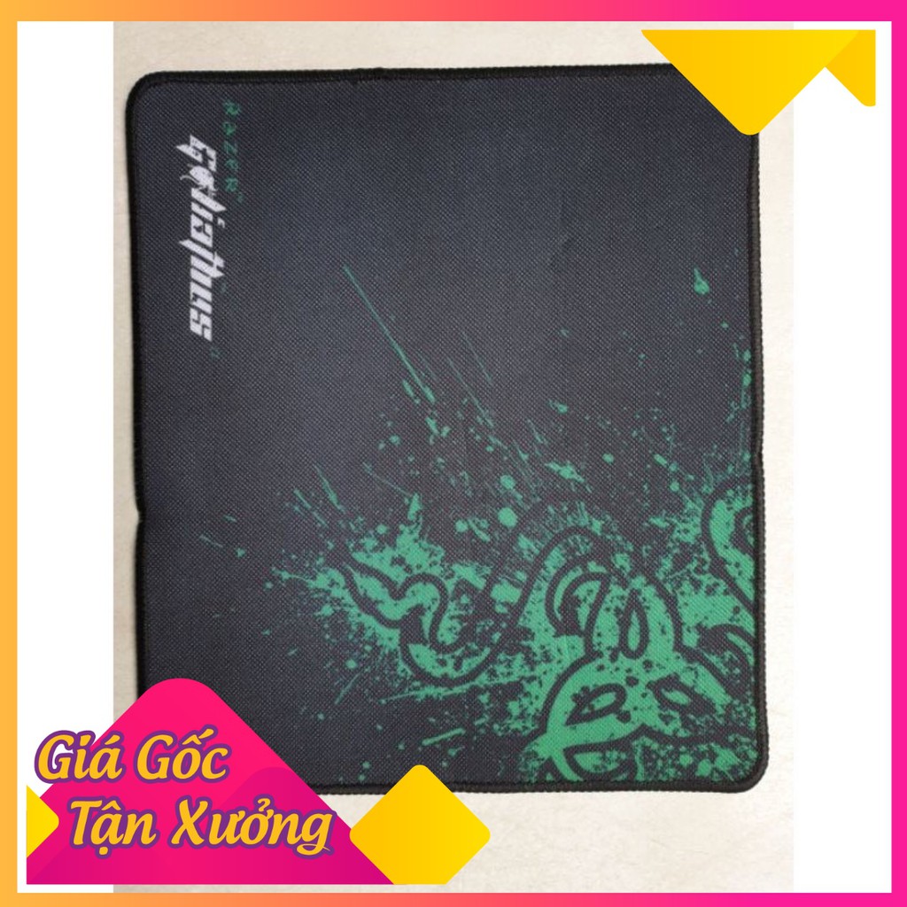 Bàn di chuột, miếng lót chuột, pad chuột Razer kích thước 20*25cm dày 2 li có khâu viền - 𝓢𝓱𝓸𝓹 𝓢𝓸́𝓲 𝓗𝓸𝓪𝓷𝓰