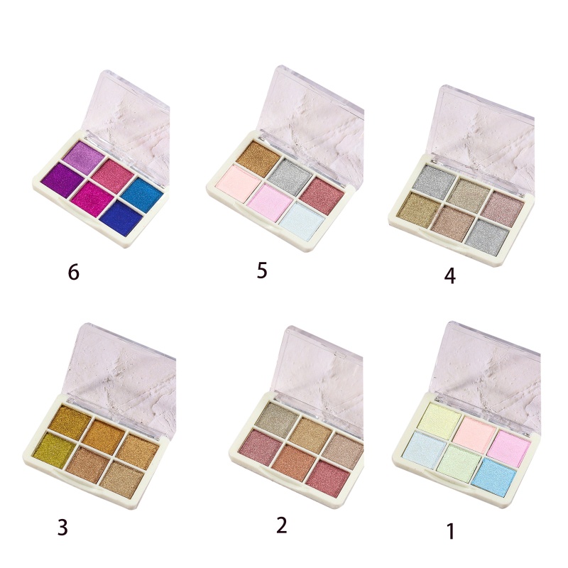 [Hàng mới về] Bột tráng gương dùng để trang trí móng tay nghệ thuật 6 màu tùy chọn