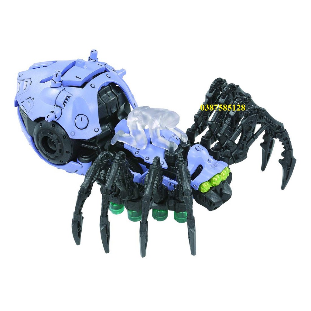 GHÉP HÌNH THÚ VƯƠNG ĐẠI CHIẾN ZOIDS. XUẤT XỨ TAKARA TOMY - NHẬT BẢN. MÃ SẢN PHẨM ZW18 SPIDEATH - ZOIDS (LOẠI NHỎ)