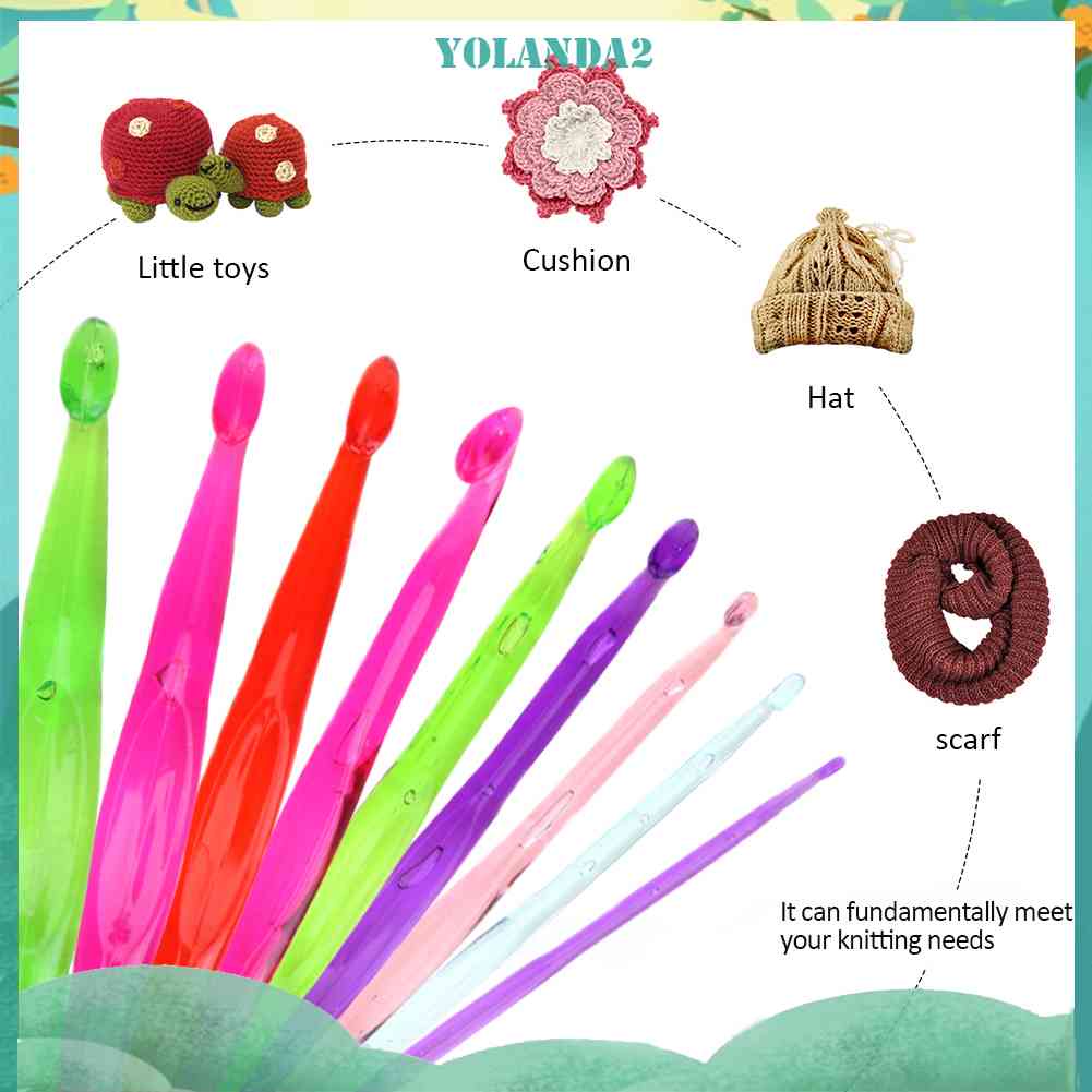 Set 9 Kim Móc Len Bằng Nhựa