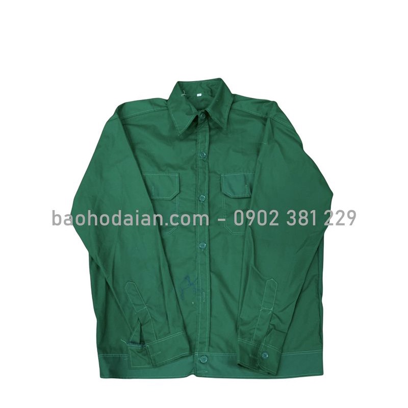 Áo đồng phục công vải si giá rẻ, thoáng mát
