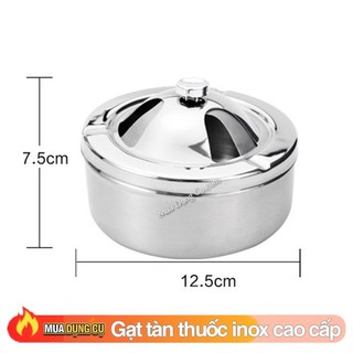 Gạt inox nắp dạng xoay