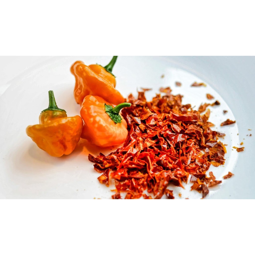 Scotch Bonnet Flakes - Ớt Scotch Bonnet SPICESUPPLY Việt Nam Hũ 45g