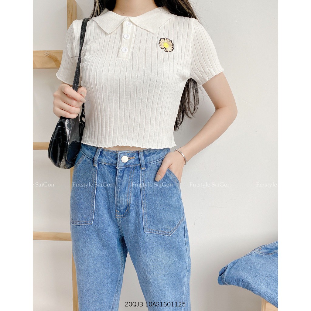Quần jean baggy nữ lưng cao túi kiểu trơn (không co giãn) D59-N58 ulzzang thời trang nữ VM STYLE 22QJB03AS1704 | BigBuy360 - bigbuy360.vn