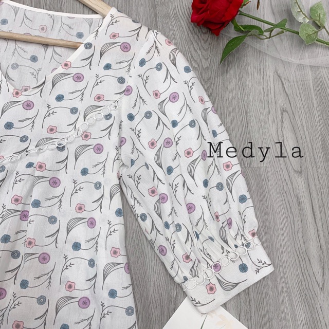 [ ] Áo bầu mùa hè babydoll mặc được sau sinh - Áo bầu dễ thương thiết kế Medyla - A23