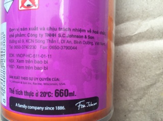 [Combo] 3 bình xịt côn trùng Raid 600ml TẶNG 10% mỗi bình = 660ml
