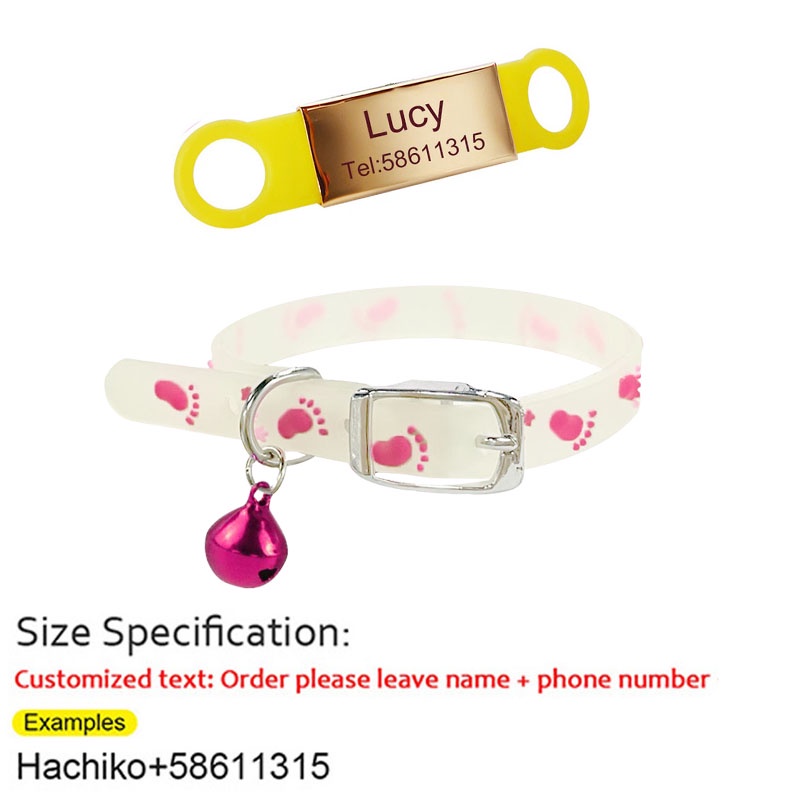 Vòng cổ chó mèo, thú cưng khắc tên