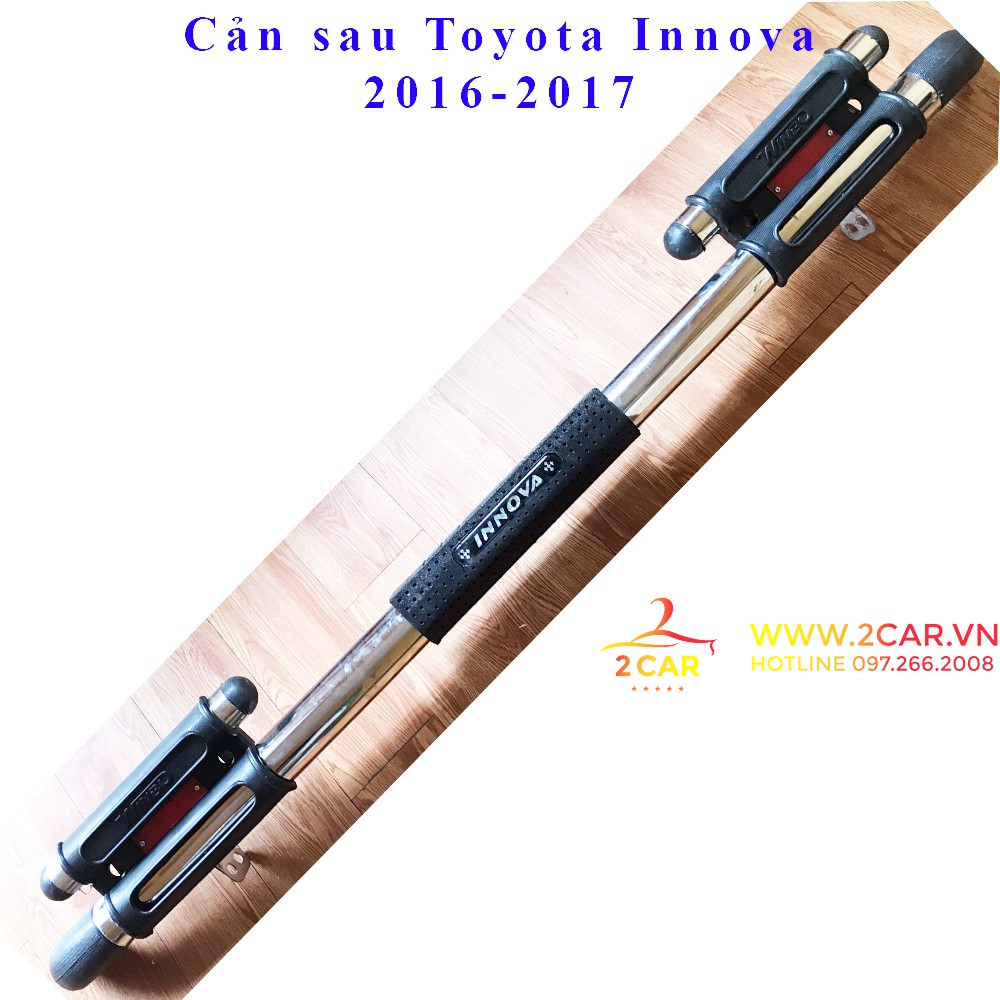 Cản sau xe Toyota Innova 2009 2010 2011 2012 2013 2014 2015 loại 2 ống