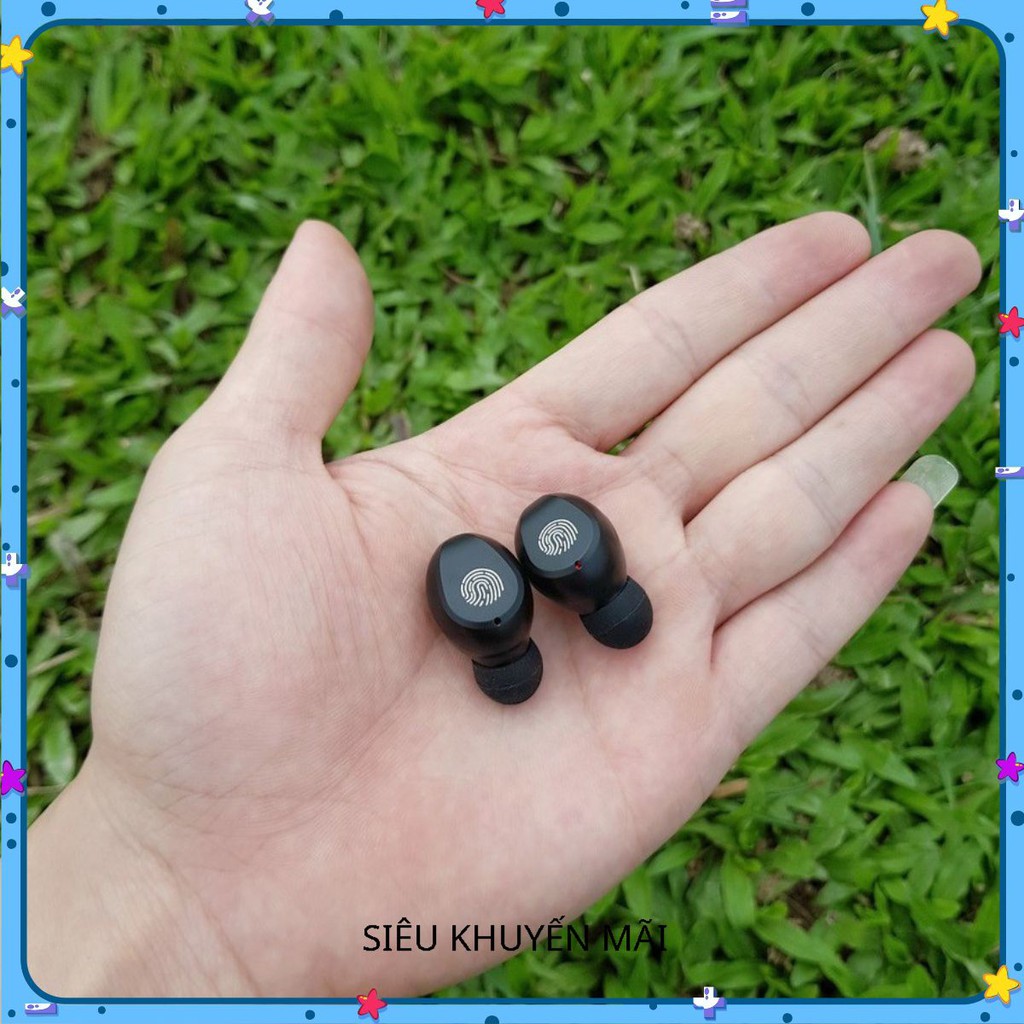 Tai Nghe Bluetooth Không Dây Amoi F9 Nút Cảm Ứng Kiêm Pin Sạc Dự Phòng Nobita.Shop99 | BigBuy360 - bigbuy360.vn