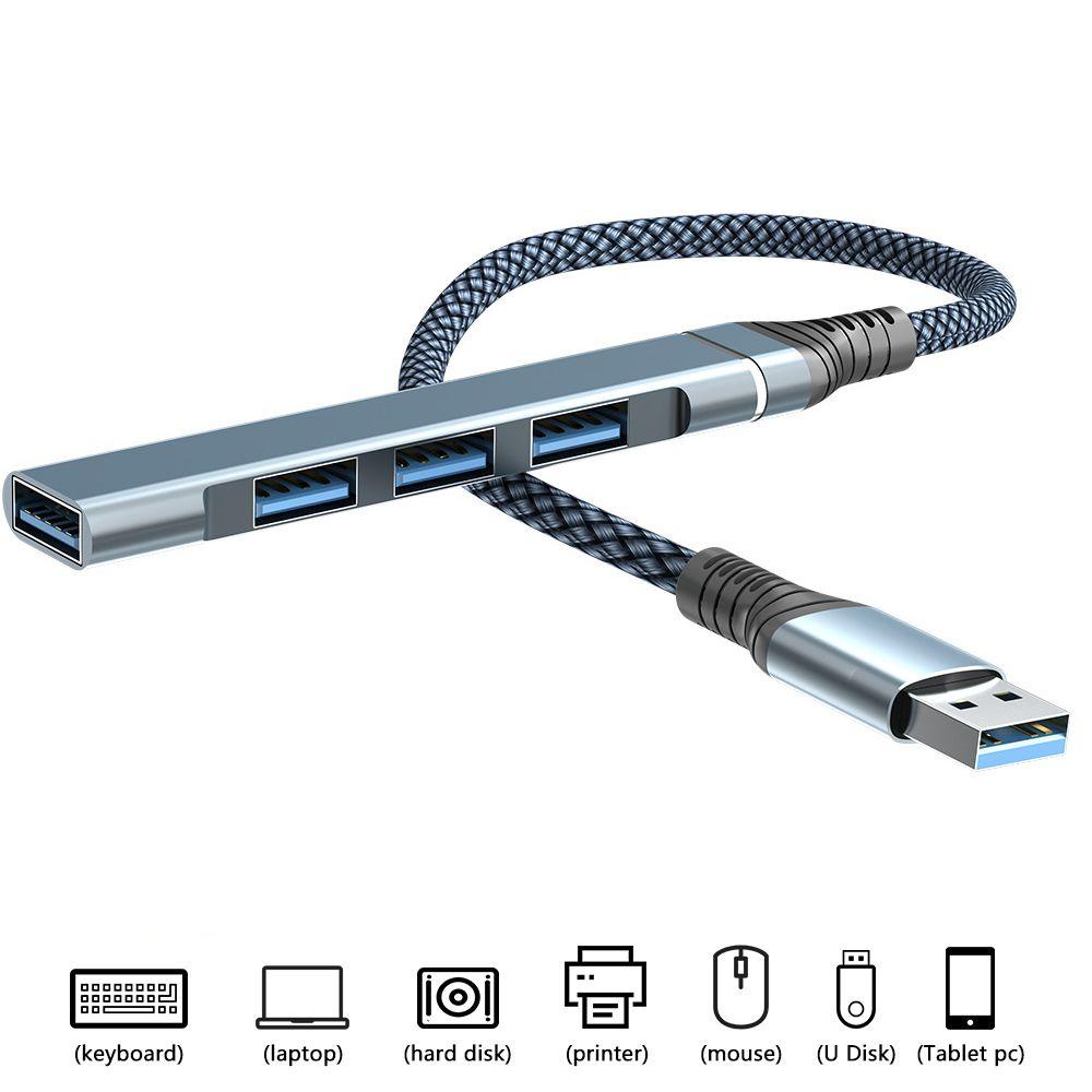 .Bộ Đế Chuyển Đổi Dữ Liệu Tốc Độ Cao Chia Cổng Type-C + Chuột + Bàn Phím Tiện Dụng