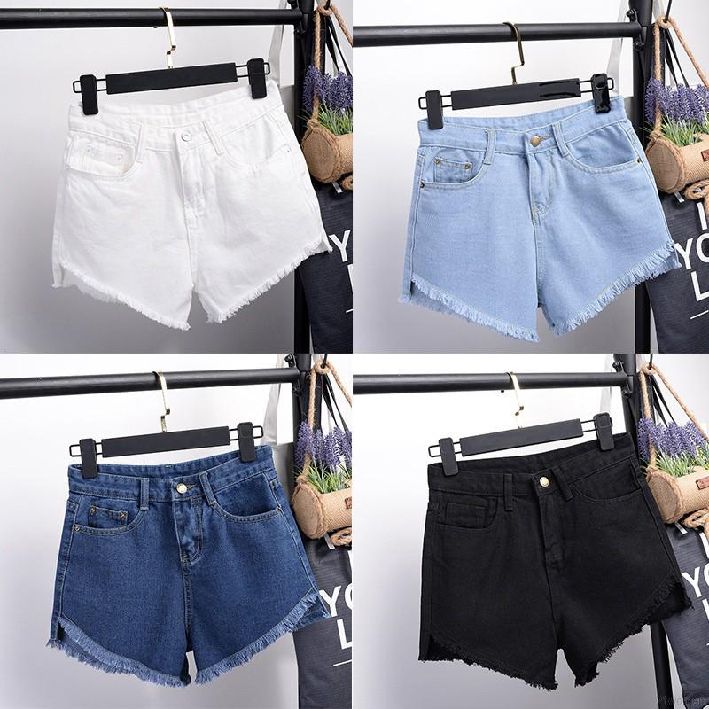 Quần short Jean nữ lưng cao thích hợp cho mùa hè | BigBuy360 - bigbuy360.vn