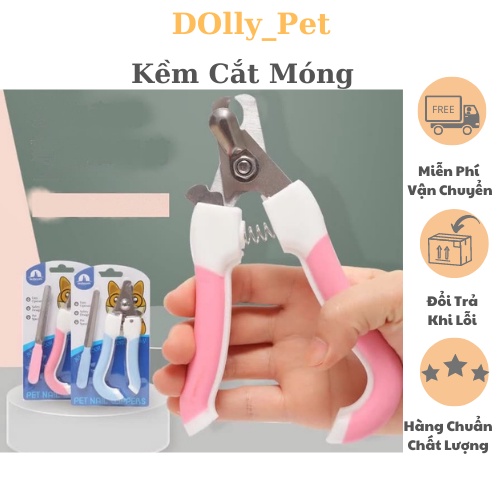 Bộ Kềm Cắt Dũa Móng Thú Nuôi Thú Cưng Chó Mèo