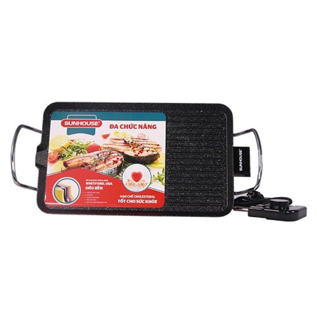 Bếp Nướng Điện Không Khói Cao Cấp SUNHOUSE SHD4607 Bảo Hành Chính Hãng [CAO CẤP] Bếp Nướng Không Khói Hàng Loại 1