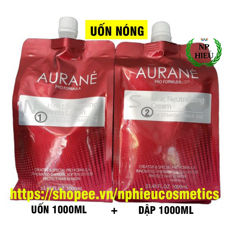 Thuốc uốn tóc Aurané Pháp 1000ml