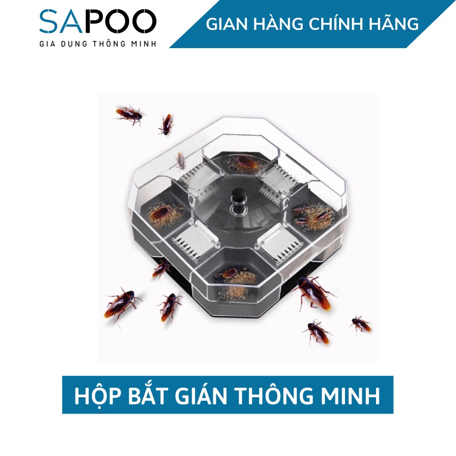 Hộp tự động bắt gián thông minh,dụng cụ bắt gián - máy bắt gián - Gia Dụng SAPOO