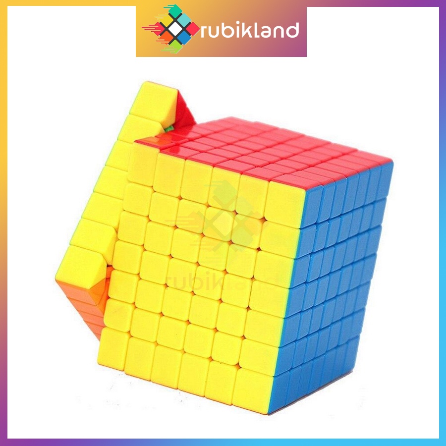 Rubik 7x7 Stickerless MoYu MeiLong MFJS Rubic 7 Tầng Đồ Chơi Trí Tuệ Trẻ Em