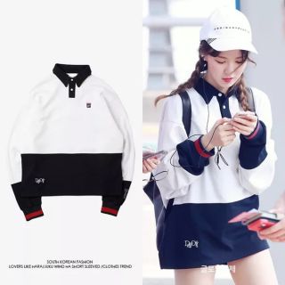Áo polo ulzzang tay dài redvelvet