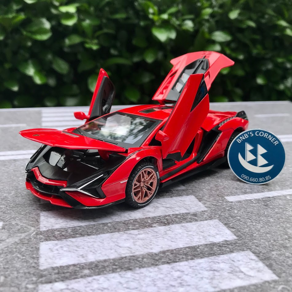 Xe mô hình 1:32 Lamborghini SIAN FKP 37 hãng XHD - Full box