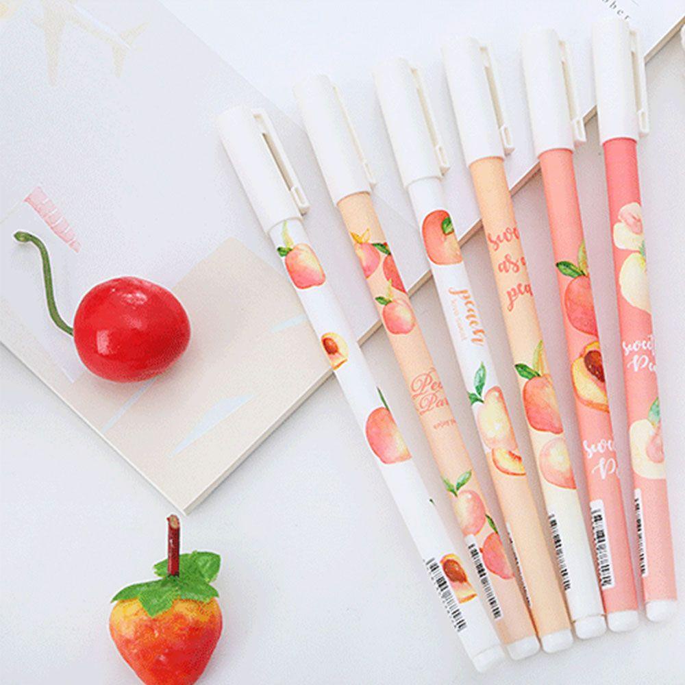 Bút Gel Họa Tiết Quả Đào Sáng Tạo Mới