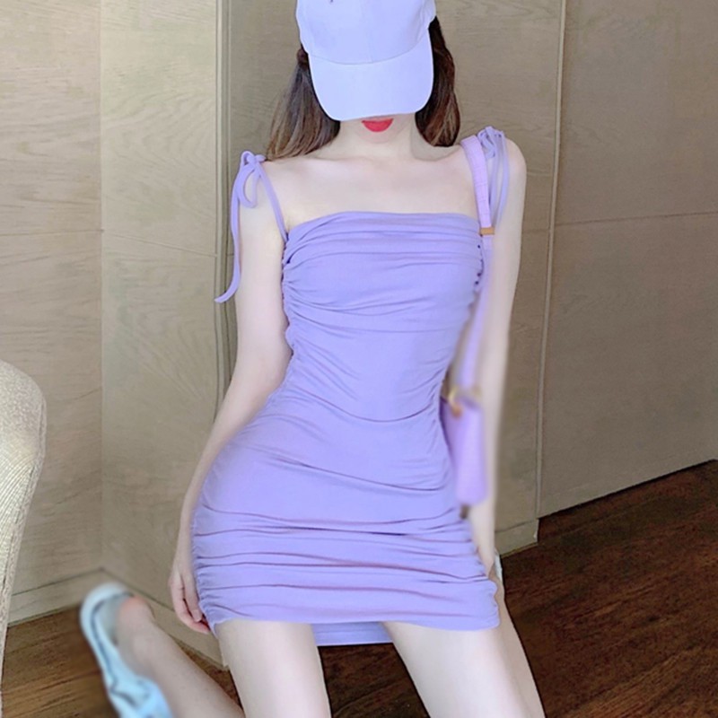 Đầm Hai Dây Ôm Dáng Quyến Rũ Dành Cho Nữ