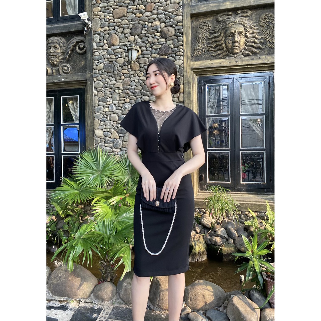 Đầm nữ trung niên thiết kế cao cấp sang trọng