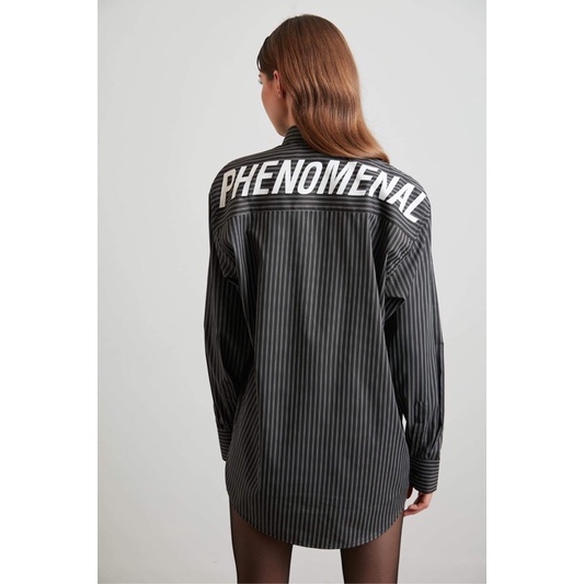 ÁO SƠ MI UNISEX PHENOMENAL (có 4 màu: đen - trắng - xanh - tím) | BigBuy360 - bigbuy360.vn