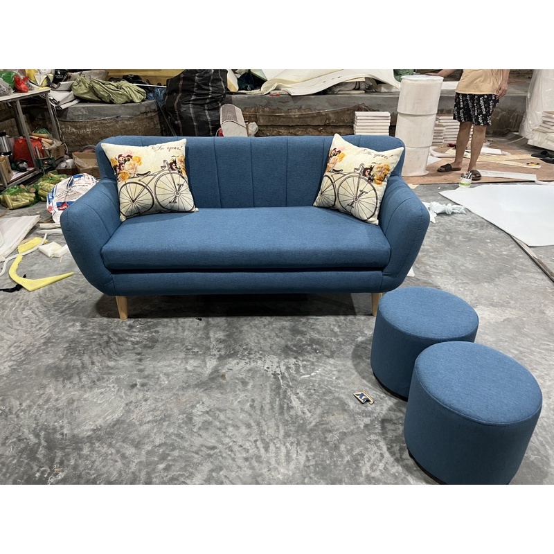 Ghế Sofa Stripe H2 Furniture chất liệu vải nỉ khung gỗ tự nhiên đệm mút đàn hồi sofa phòng khách phòng ngủ