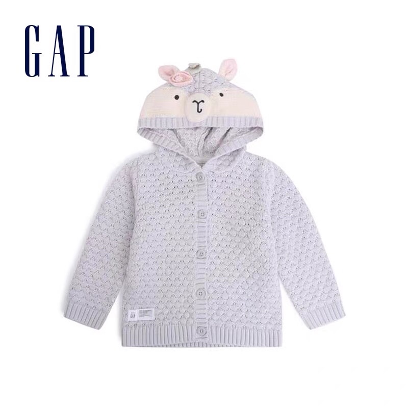 Áo khoá len gap bé gái