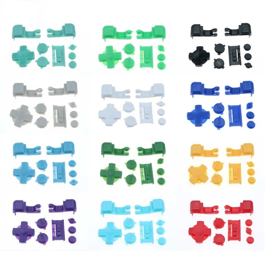 Bộ Nút Bấm Đầy Màu Sắc Cho Nintendo Gameboy Advance SP GBA SP